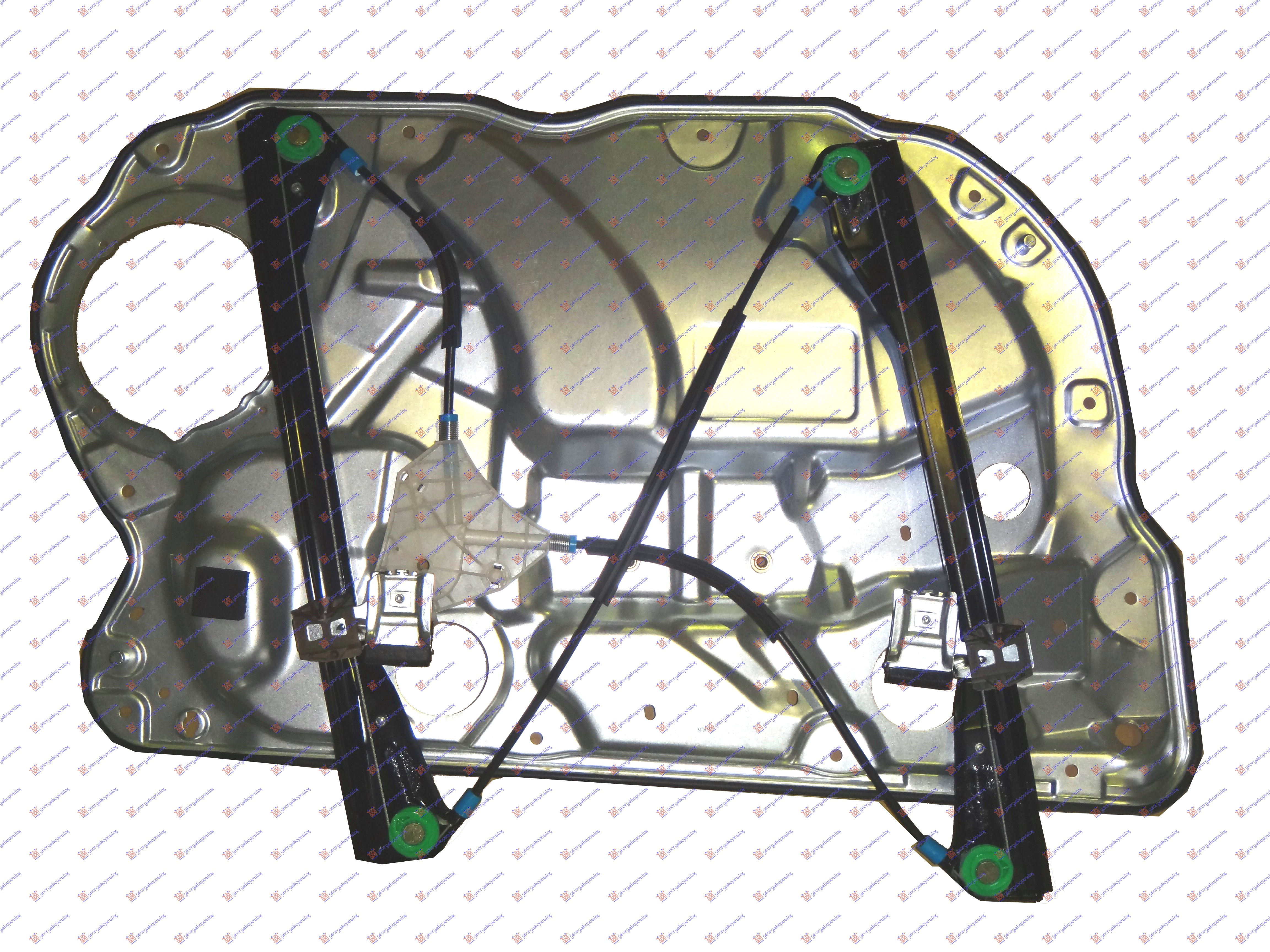 PODIZAC PREDNJEG PROZORA ELEKTRICNI (BEZ MOTORA) 5 VRATA (A KVALITET) - DESNO
