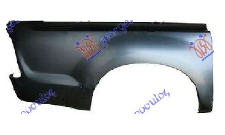 BOCNI LIM ZADNJI 4 VRATA (DUPLA KABINA) - DESNO