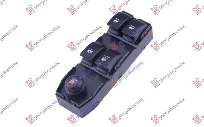 PREKIDAC U PREDNJIM VRATIMA (4 TASTERA) (14 PIN) - LEVO