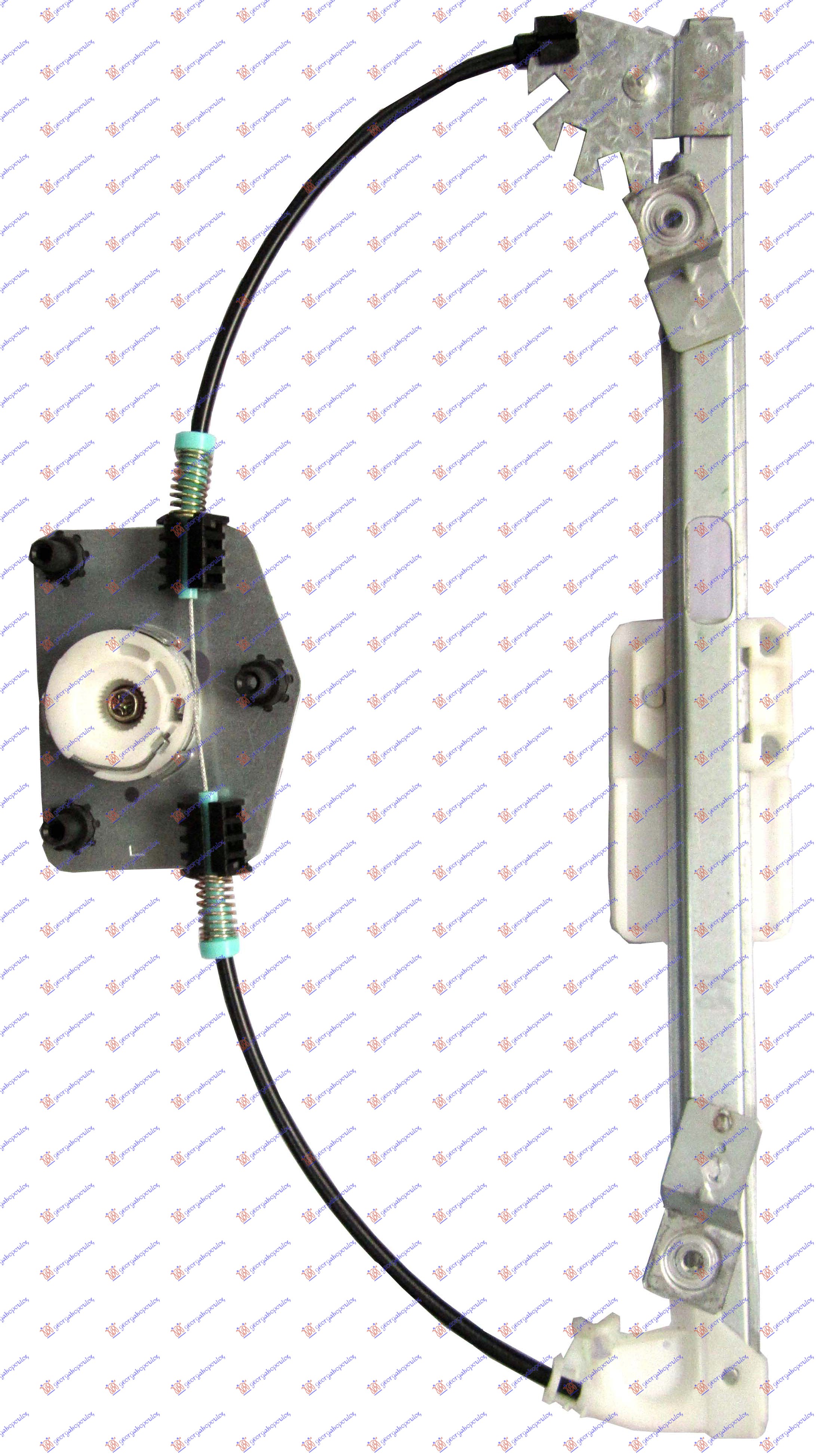 PODIZAC ZADNJEG PROZORA ELEKTRICNI (BEZ MOTORA) - DESNO
