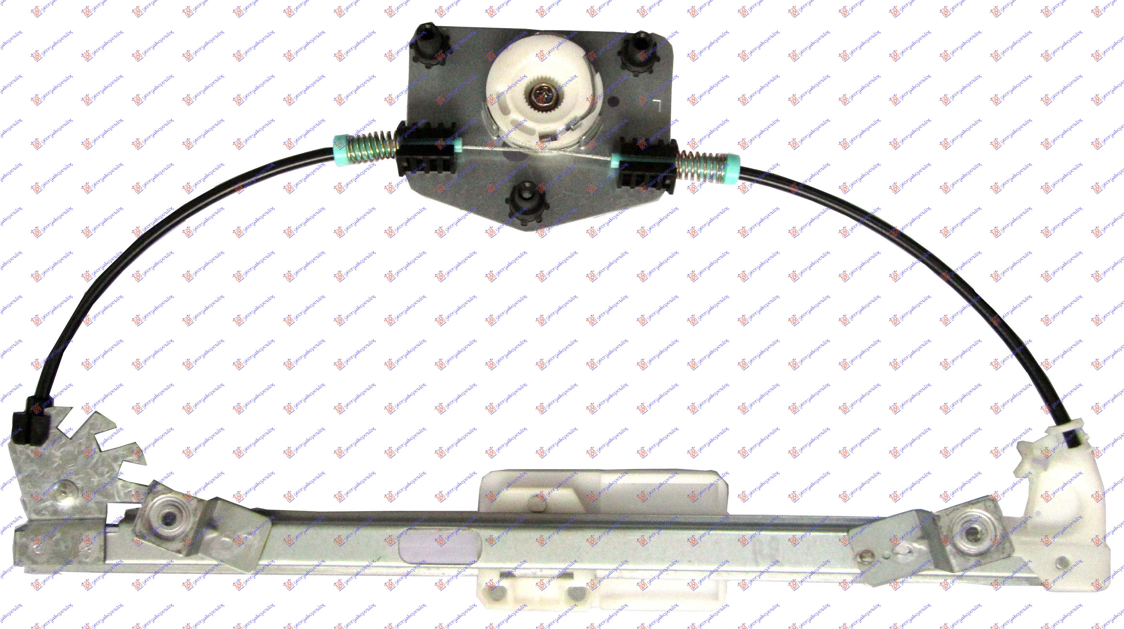 PODIZAC ZADNJEG PROZORA ELEKTRICNI (BEZ MOTORA) - LEVO