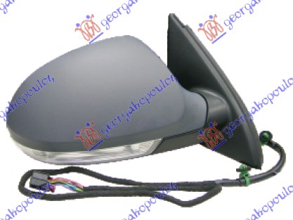 RETROVIZOR ELEKTRICNI SA GREJACEM PM (MIGAVAC) (A KVALITET) (KONVEKSNO STAKLO) - DESNO