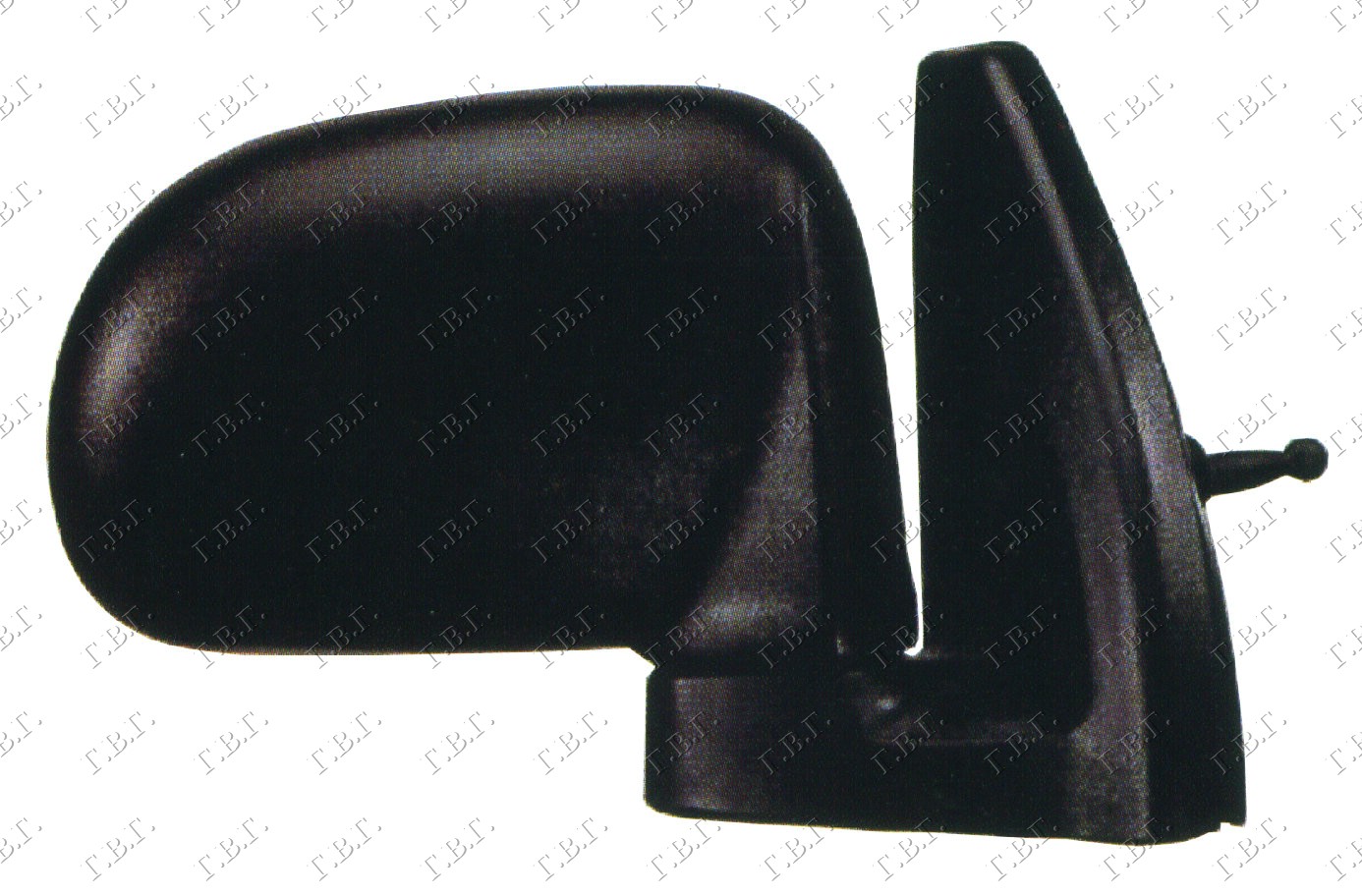 RETROVIZOR MEHANICKI SA SAJLOM (A KVALITET) (KONVEKSNO STAKLO) - DESNO
