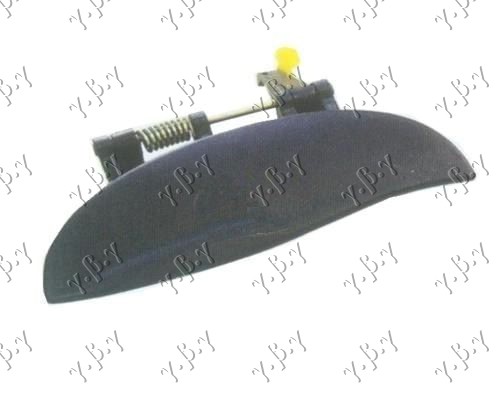 KVAKA ZADNJIH VRATA SPOLJASNJA - DESNO