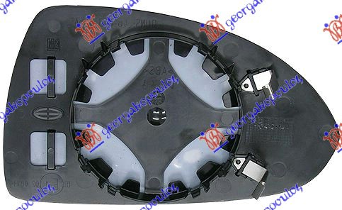 STAKLO RETROVIZORA (KONVEKSNO) - DESNO