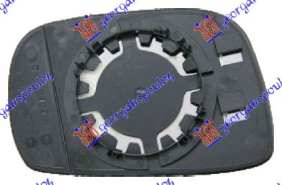 STAKLO RETROVIZORA (KONVEKSNO) - DESNO