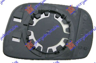 STAKLO RETROVIZORA (KONVEKSNO) - LEVO