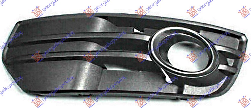 RESETKA PREDNJEG BRANIKA (SA MAGLENKOM) (HROM OKVIR) - LEVO