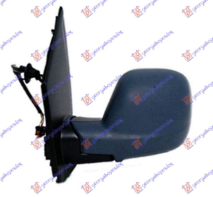 RETROVIZOR ELEKTRICNI SA GREJACEM PM (ELEKTRO-SKLOPIV) (7 PIN) (KONVEKSNO STAKLO