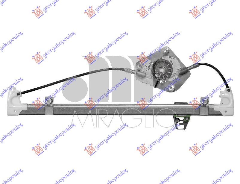 PODIZAC ZADNJEG PROZORA ELEKTRICNI (BEZ MOTORA) (A KVALITET) - LEVO