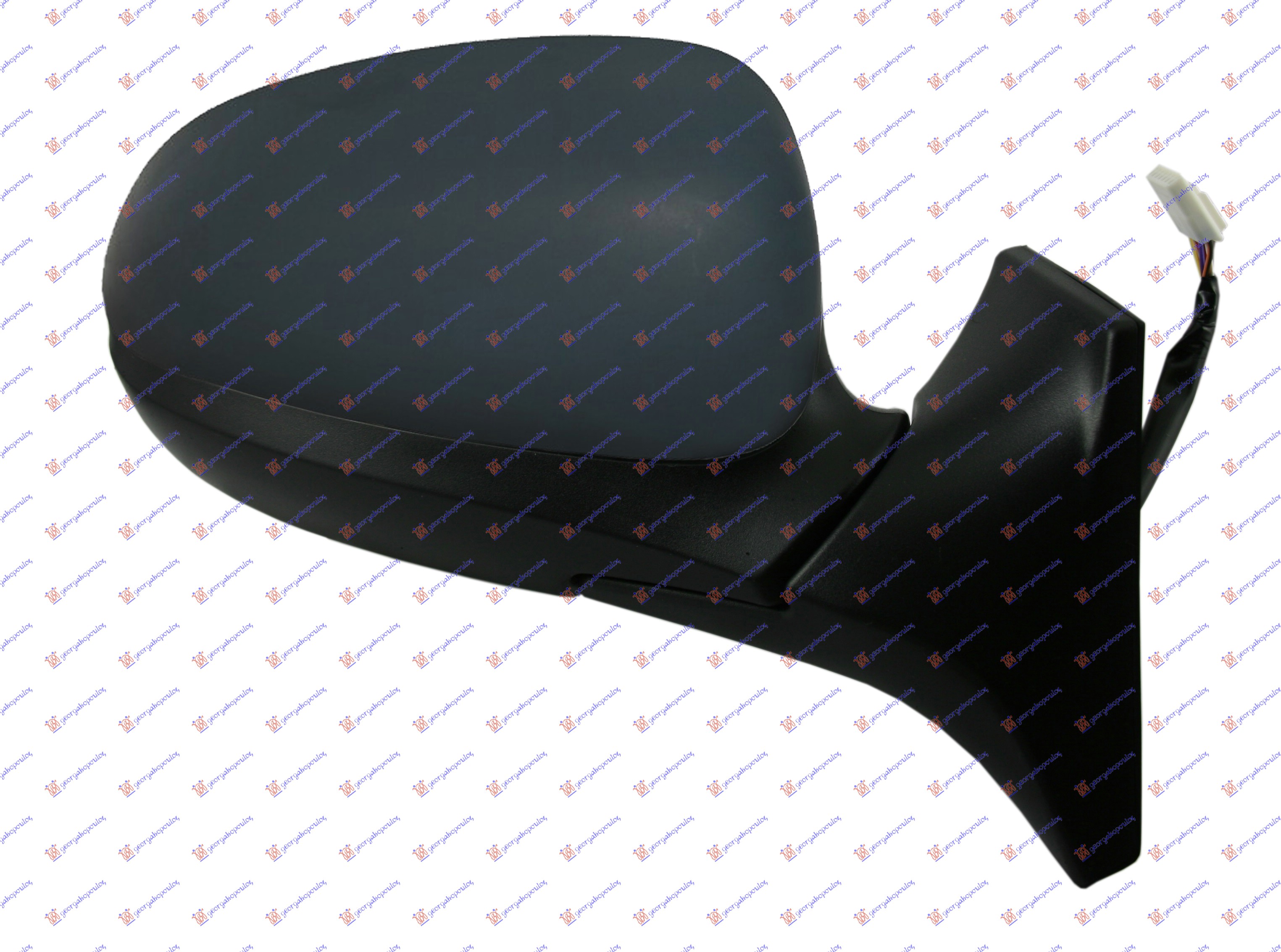 RETROVIZOR ELEKTRICNI SA GREJACEM PM 09- (A KVALITET) (KONVEKSNO STAKLO) - DESNO