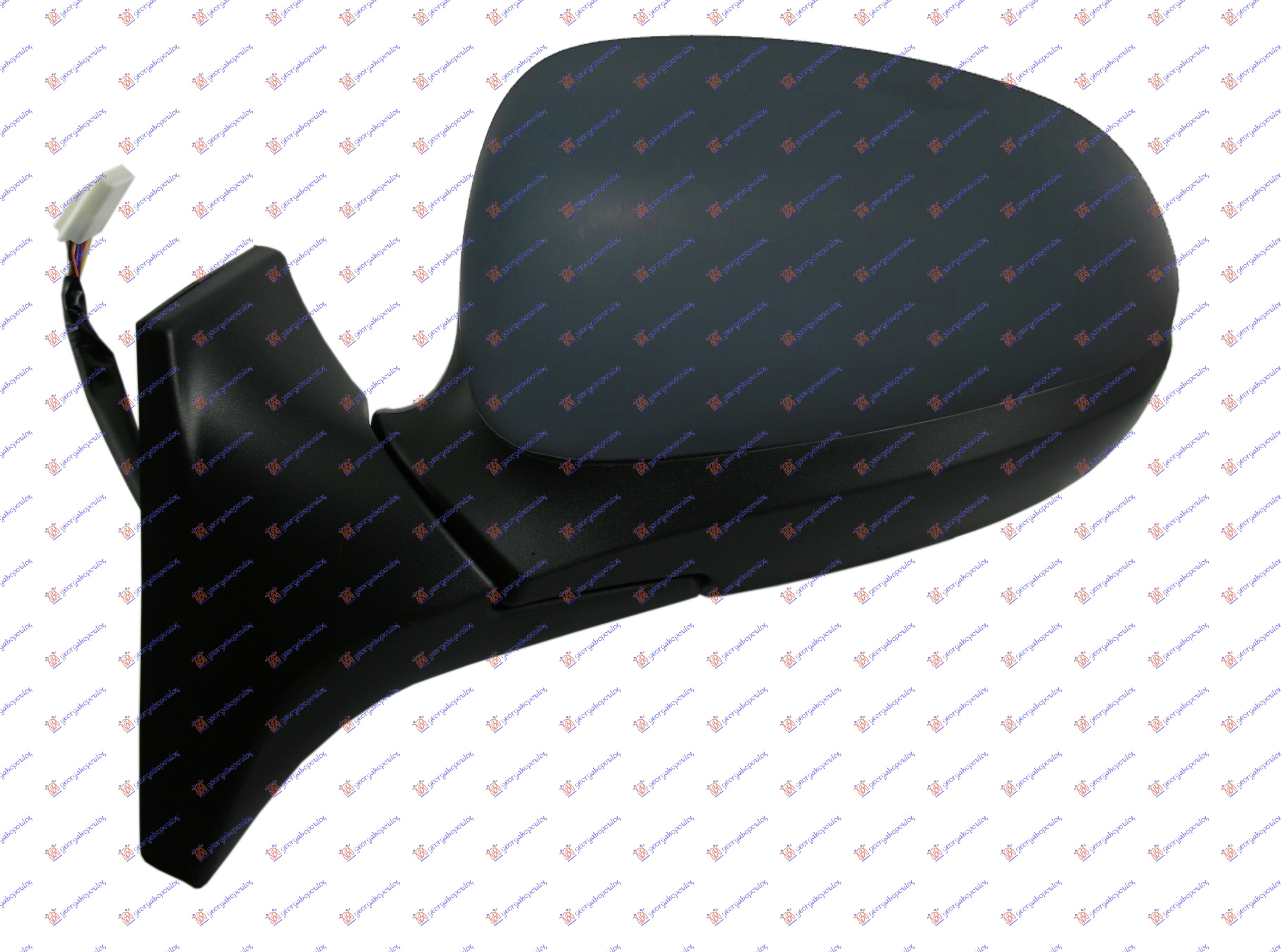 RETROVIZOR ELEKTRICNI SA GREJACEM PM 09- (A KVALITET) (KONVEKSNO STAKLO) - LEVO