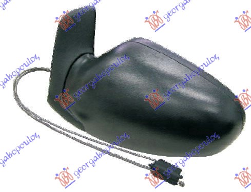 RETROVIZOR MEHANICKI SA SAJLOM -98 (A KVALITET) (KONVEKSNO STAKLO) - LEVO