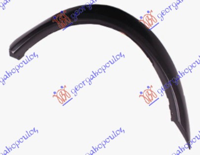 RUB PLASTICNI ZADNJEG BLATOBRANA (PLASTICNA SAJTNA) 04- - LEVO