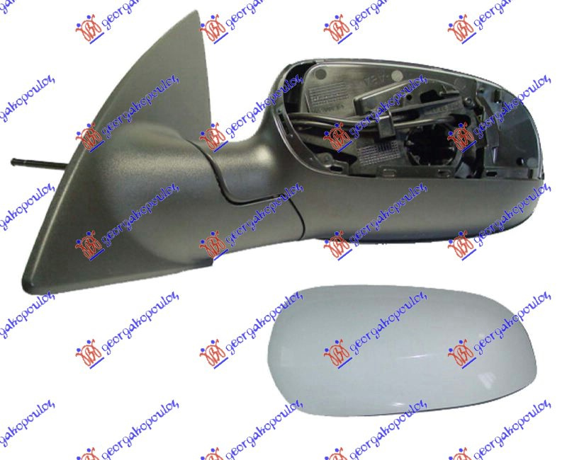 RETROVIZOR MEHANICKI SA SAJLOM PM (ASFERICNO STAKLO) - LEVO