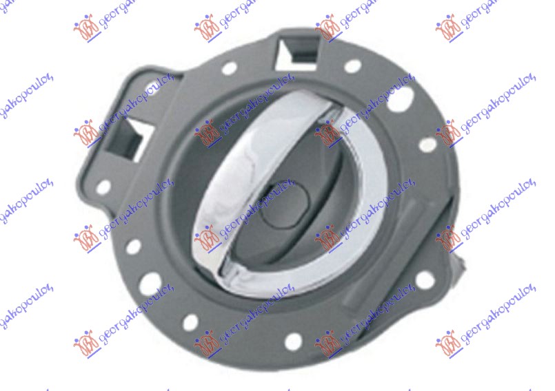 KVAKA PREDNJIH VRATA UNUTRASNJA HROM - DESNO