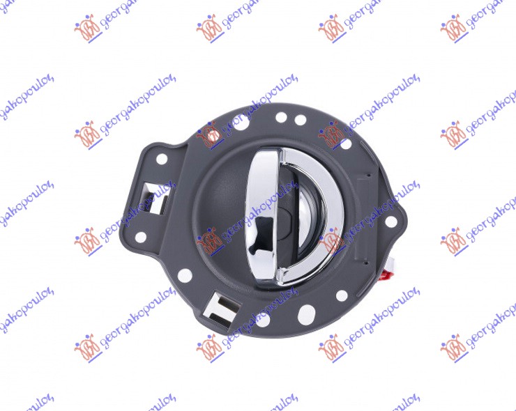 KVAKA ZADNJIH VRATA UNUTRASNJA HROM - DESNO