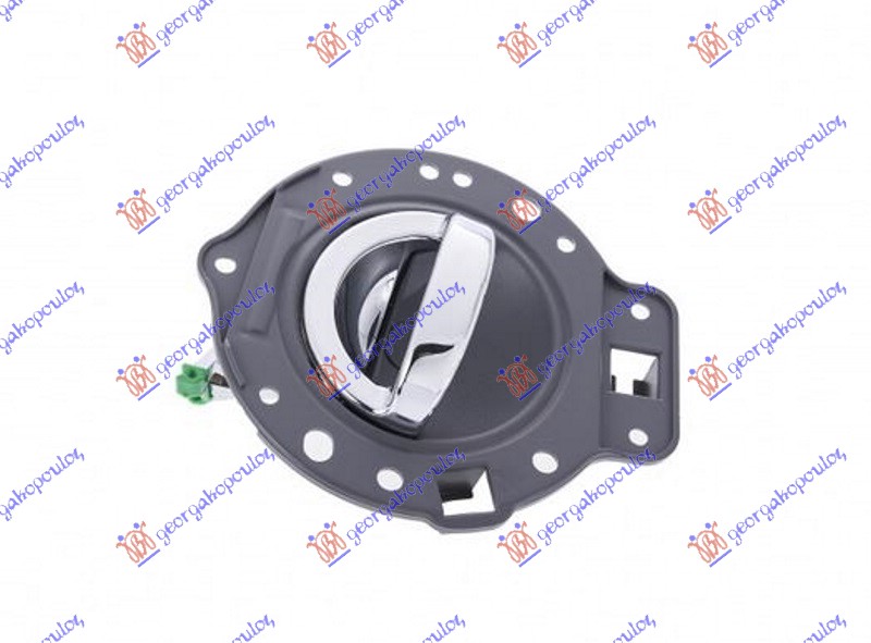 KVAKA ZADNJIH VRATA UNUTRASNJA HROM - LEVO