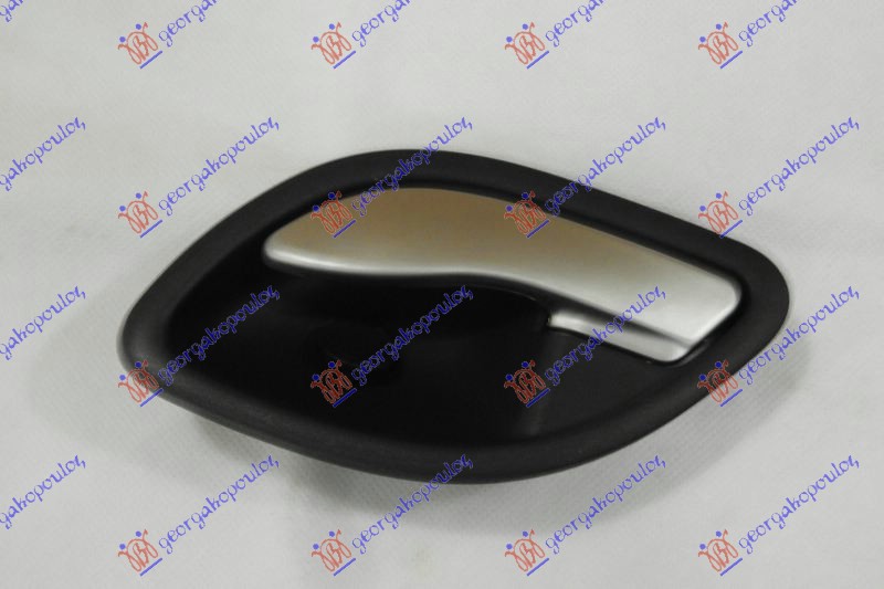 KVAKA PREDNJIH/ZADNJIH VRATA UNUTRASNJA SREBRNA/CRNA - LEVO