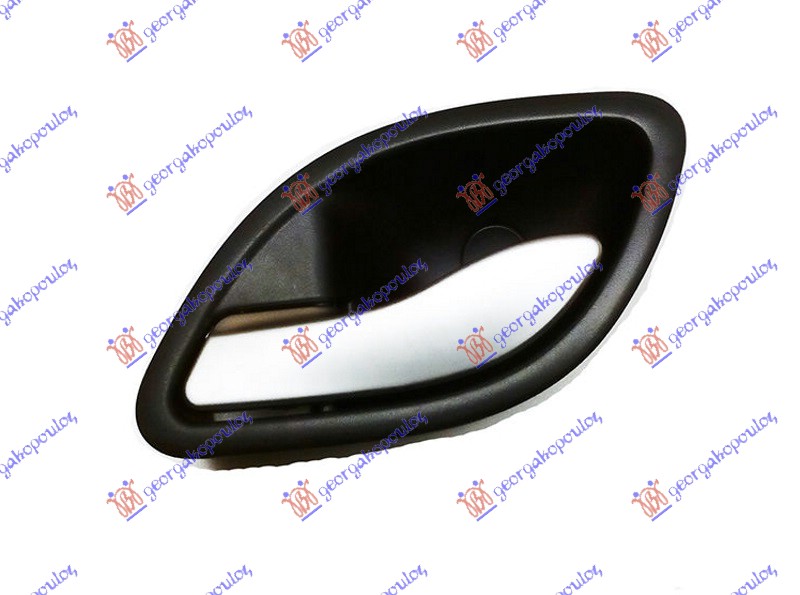 KVAKA PREDNJIH/ZADNJIH VRATA UNUTRASNJA HROM/CRNA - LEVO