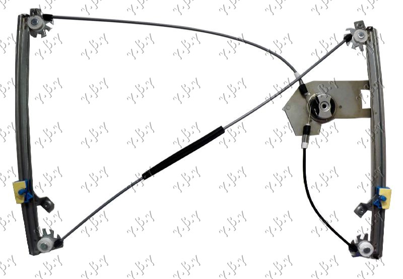 PODIZAC PREDNJEG PROZORA ELEKTRICNI (BEZ MOTORA) 3 VRATA - DESNO