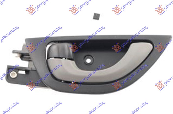 KVAKA PREDNJIH/ZADNJIH VRATA UNUTRASNJA SIVA - LEVO