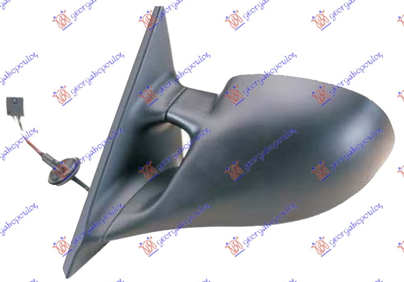 RETROVIZOR ELEKTRICNI SA GREJACEM (A KVALITET) (LOOK M3) (ASFERICNO STAKLO) - LEVO