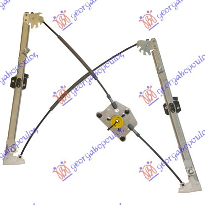 PODIZAC PREDNJEG PROZORA ELEKTRICNI (BEZ MOTORA) (A KVALITET) - LEVO