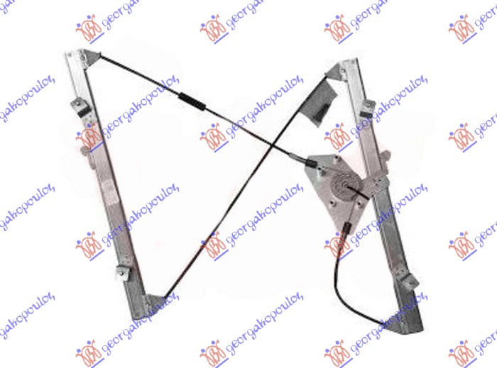 PODIZAC PREDNJEG PROZORA ELEKTRICNI (BEZ MOTORA) - DESNO