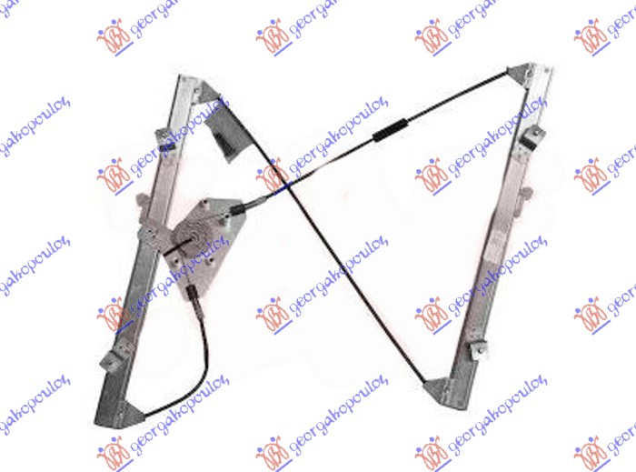 PODIZAC PREDNJEG PROZORA ELEKTRICNI (BEZ MOTORA) - LEVO