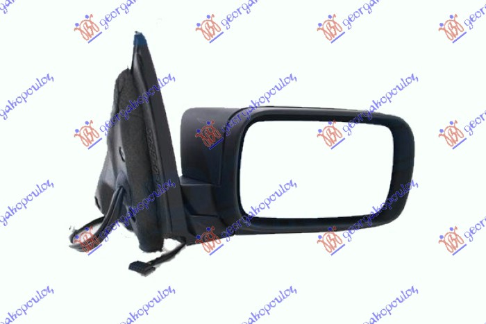RETROVIZOR ELEKTRICNI SA GREJACEM PM (ELEKTRO-SKLOPIV) (A KVALITET) (ASFERICNIO  - DESNO