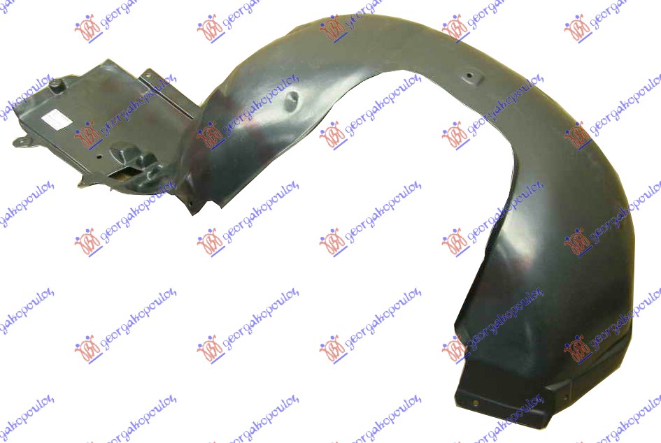POTKRILO (ZADNJI DEO) PLASTICNO - LEVO