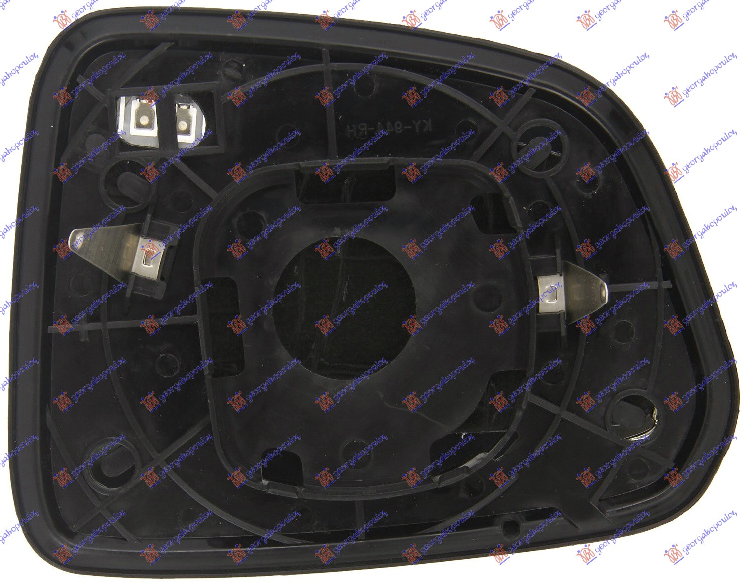 STAKLO RETROVIZORA SA GREJACEM - LEVO