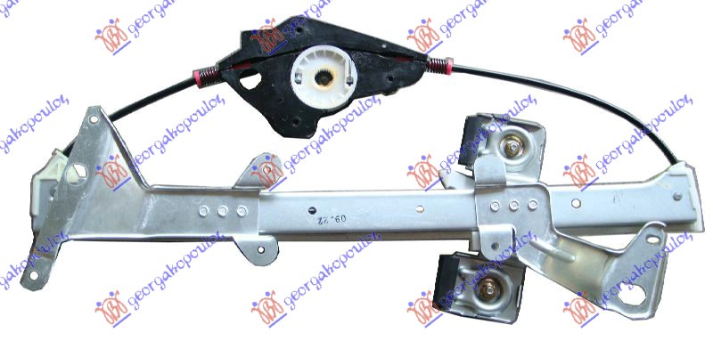 PODIZAC PREDNJEG PROZORA ELEKTRICNI (BEZ MOTORA) 5 VRATA - LEVO