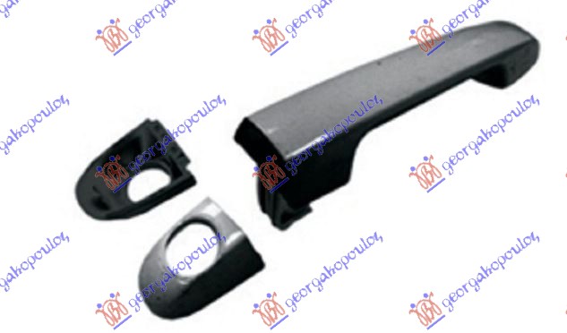 KVAKA PREDNJIH VRATA SPOLJASNJA KOMPLET - LEVO