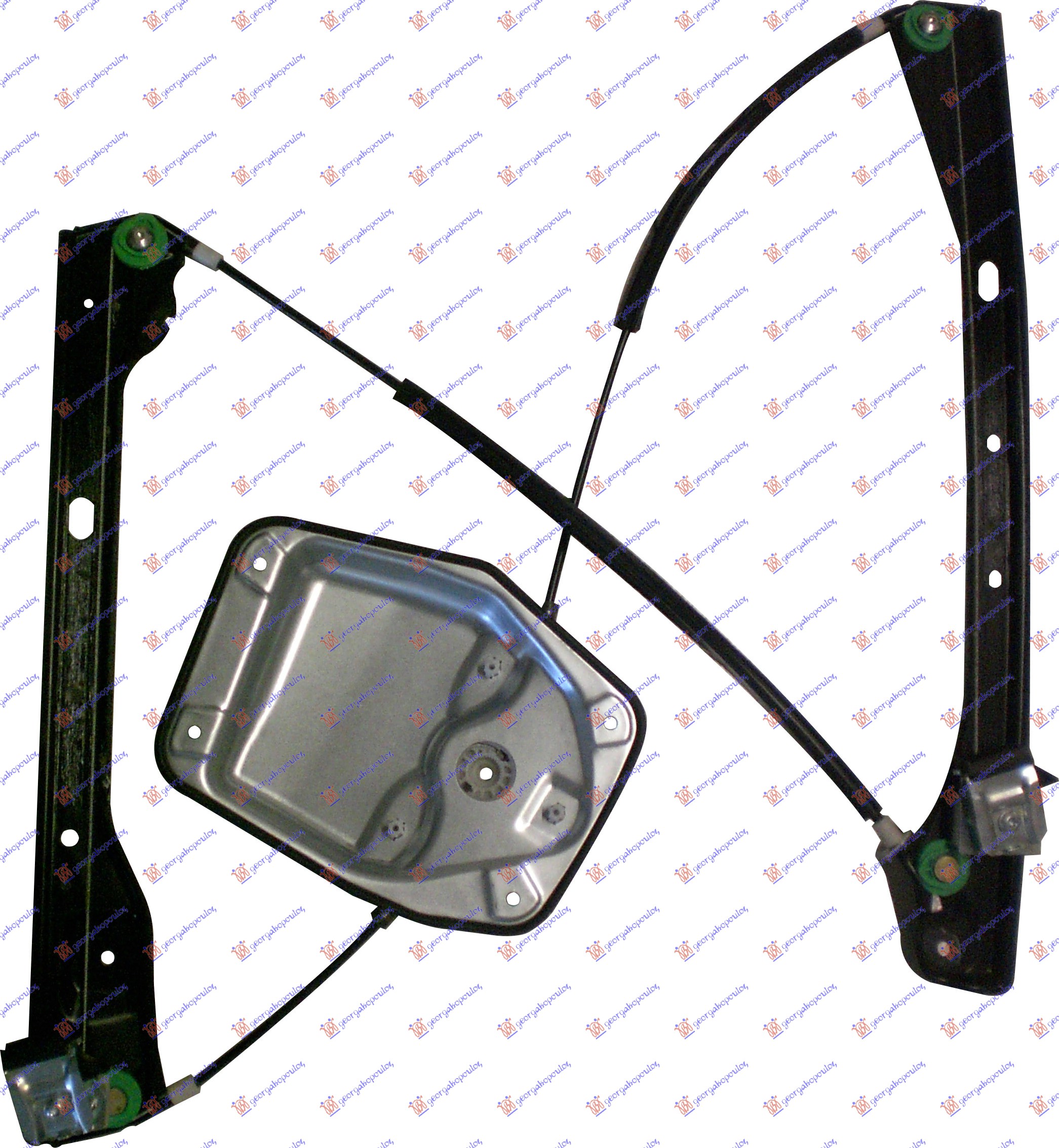 PODIZAC PREDNJEG PROZORA ELEKTRICNI (BEZ MOTORA) (A KVALITET) - LEVO