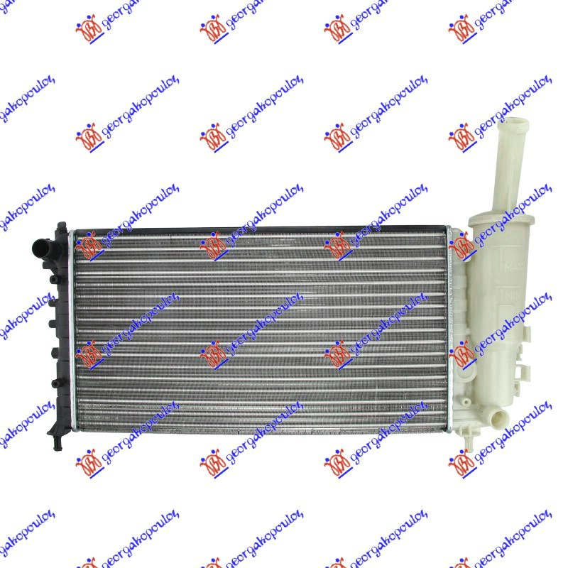 HLADNJAK MOTORA 1.2 8V/16V (MAN/AUTO) (+/-AC) (58x31.6) -01 (VALEO TIP) (VALEO)