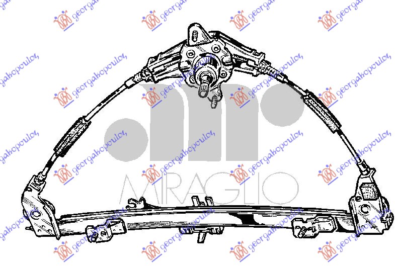 PODIZ.PRED.PROZ.MAN.5 VR.D-Palio(97-01) - DESNO