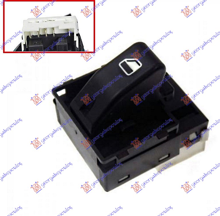 PREKIDAC U PREDNJIM VRATIMA (5 PIN) - DESNO