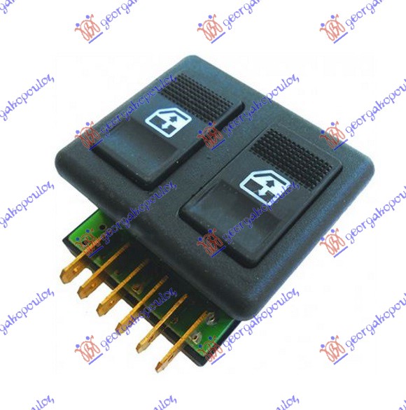 PREKIDAC U PREDNJIM VRATIMA (2 TASTERA) (6 PIN) - LEVO