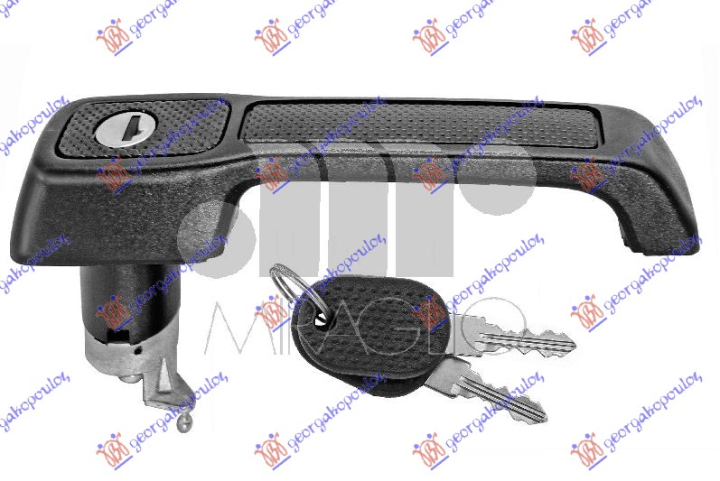 KVAKA PREDNJIH VRATA 5 VRATA SPOLJASNJA KOMPLET - DESNO