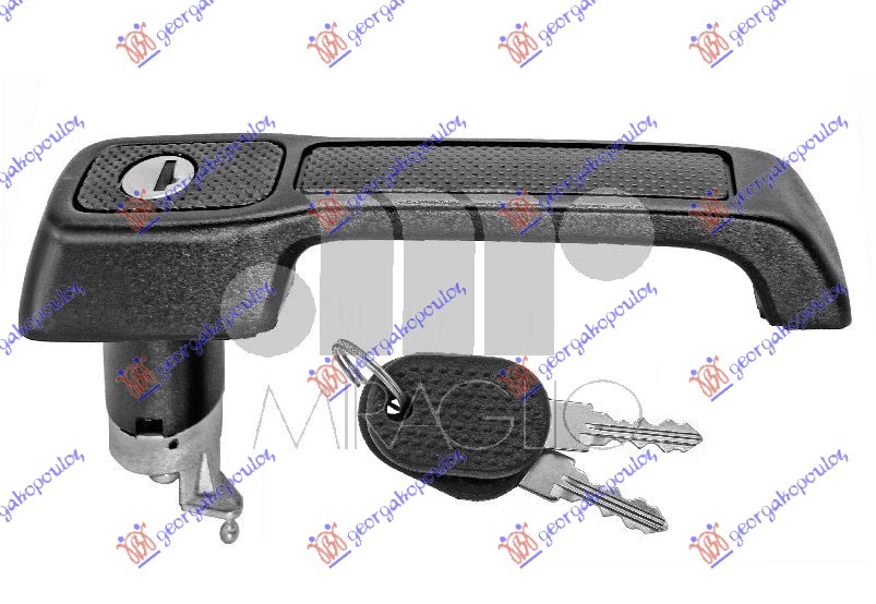 KVAKA PREDNJIH VRATA 5 VRATA SPOLJASNJA KOMPLET - LEVO