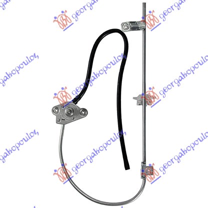 PODIZAC PREDNJEG PROZORA MEHANICKI 5 VRATA (A KVALITET) - LEVO