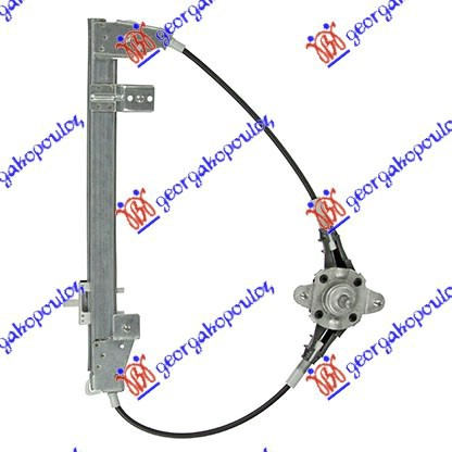 PODIZAC ZADNJEG PROZORA MEHANICKI 5 VRATA (A KVALITET) - DESNO