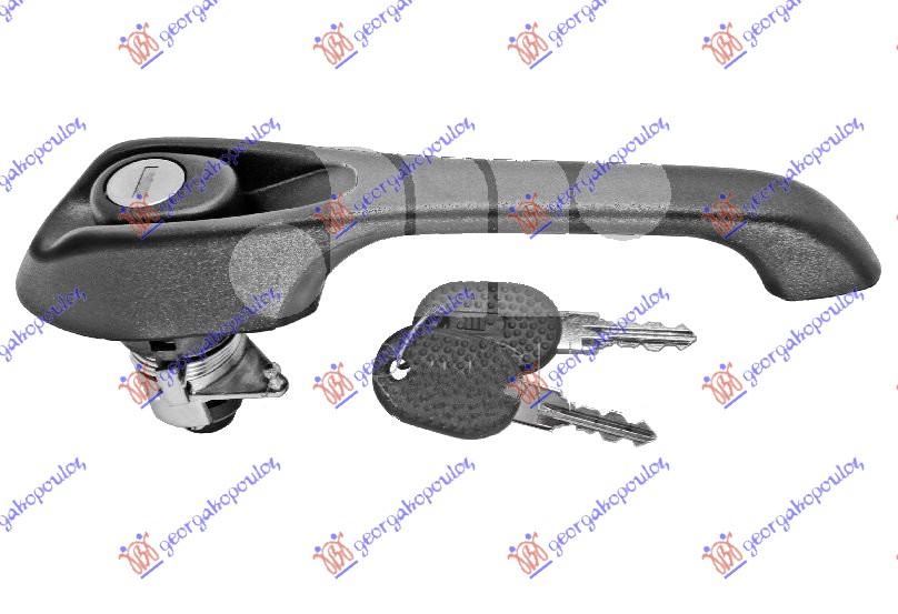 KVAKA PREDNJIH VRATA SPOLJASNJA KOMPLET 91- - LEVO