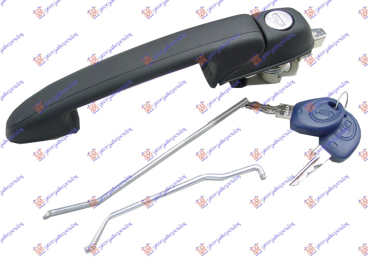 KVAKA PREDNJIH VRATA SPOLJASNJA KOMPLET - LEVO