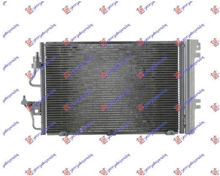 HLADNJAK KLIME 1.4/1.6i 16V (540x360x16) (NRF)