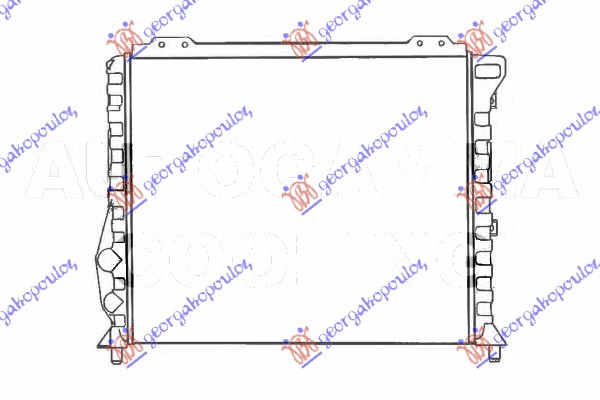 HLADNJAK MOTORA 2.0/2.5 (+/-AC) (49x41.5)