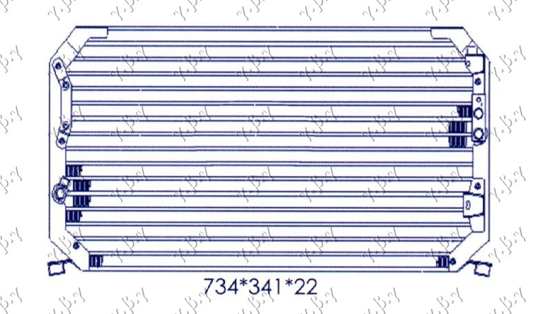 HLADNJAK KLIME (69x34) 92-93 (9/12.9)