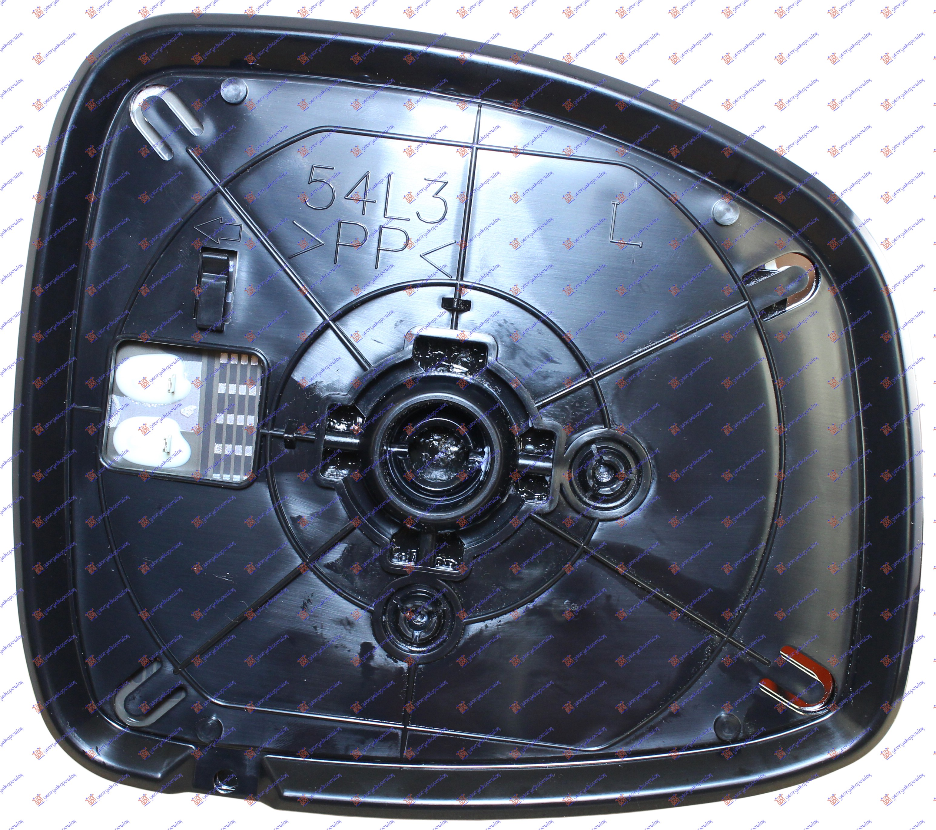 STAKLO RETROVIZORA 12- (KONVEKSNO) - LEVO